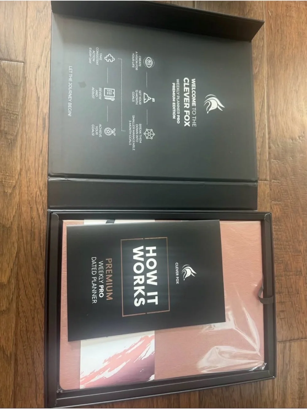 Rose Gold Planner Pro Premium Edition - Dated Jan 2026–Jan 2027